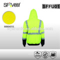 new products 2015 safety work uniform high visibility hooded safety sweatshirt